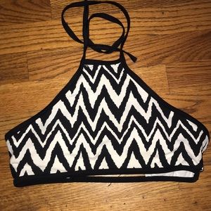 Halter bikini top